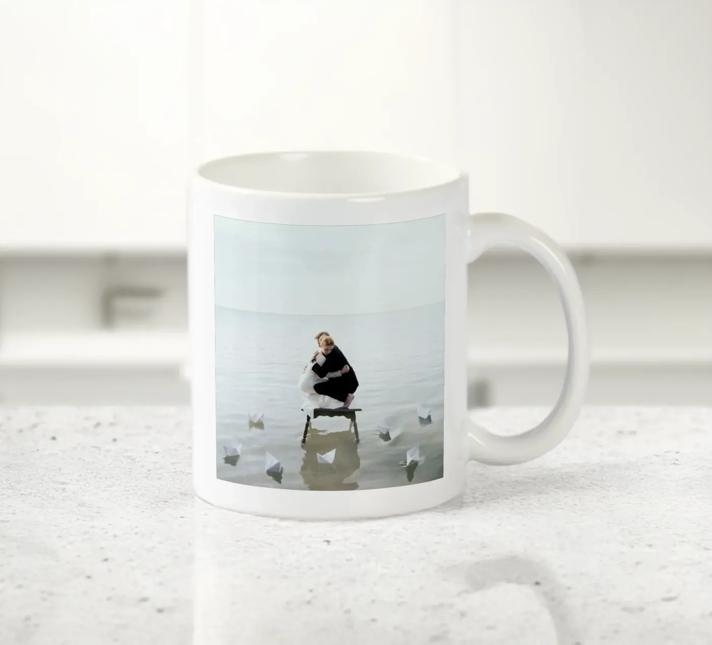 Fear ceramic mug by Jovana Rikalo