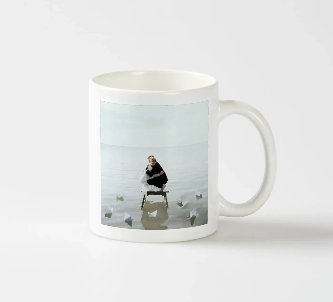 Fear ceramic mug by Jovana Rikalo