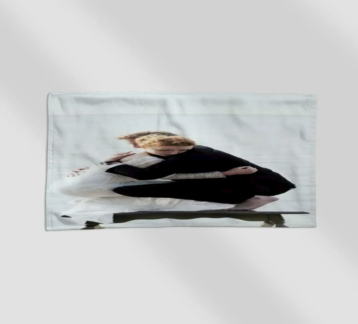 Fear beach towel by Jovana Rikalo