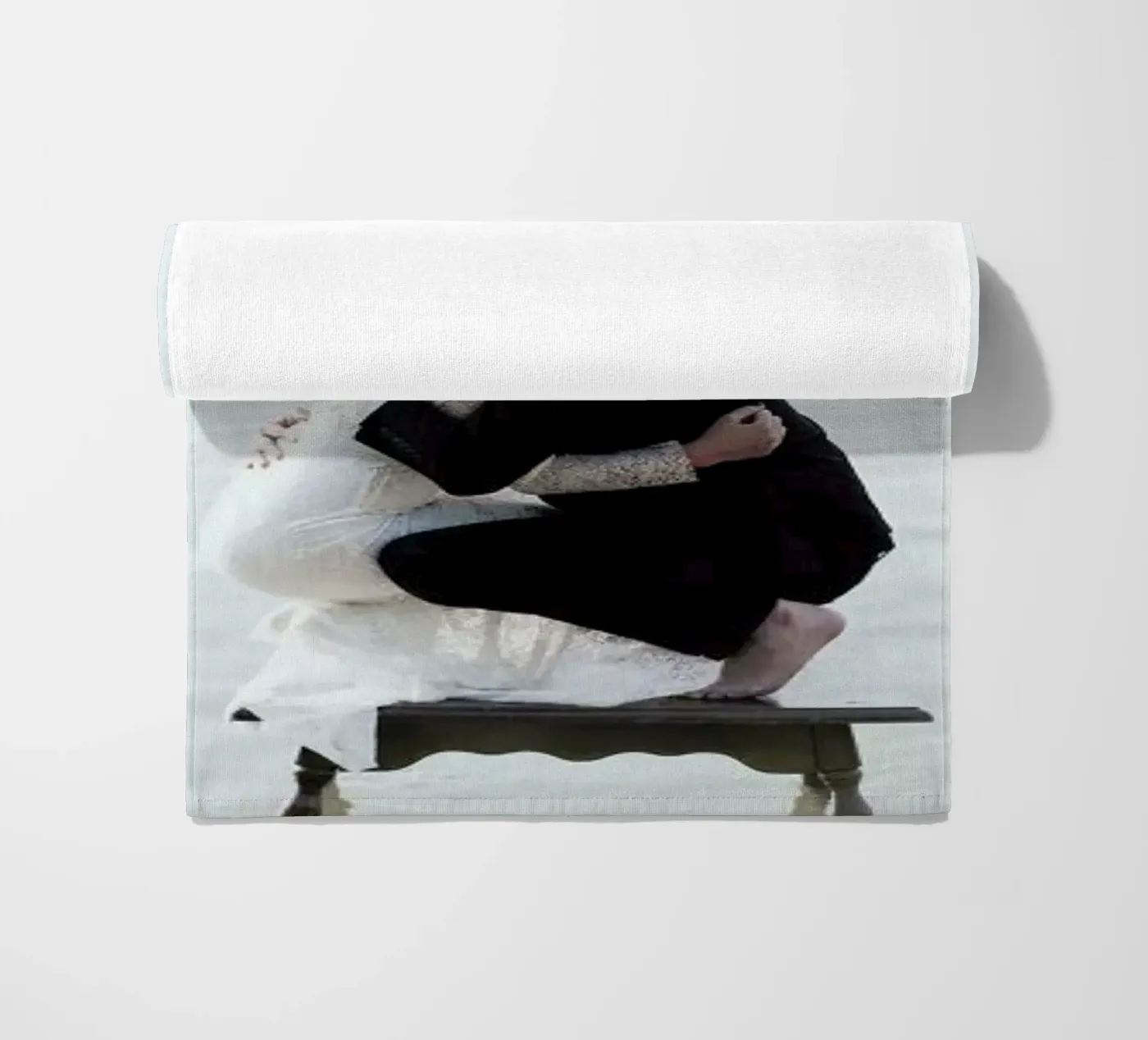 Fear beach towel by Jovana Rikalo