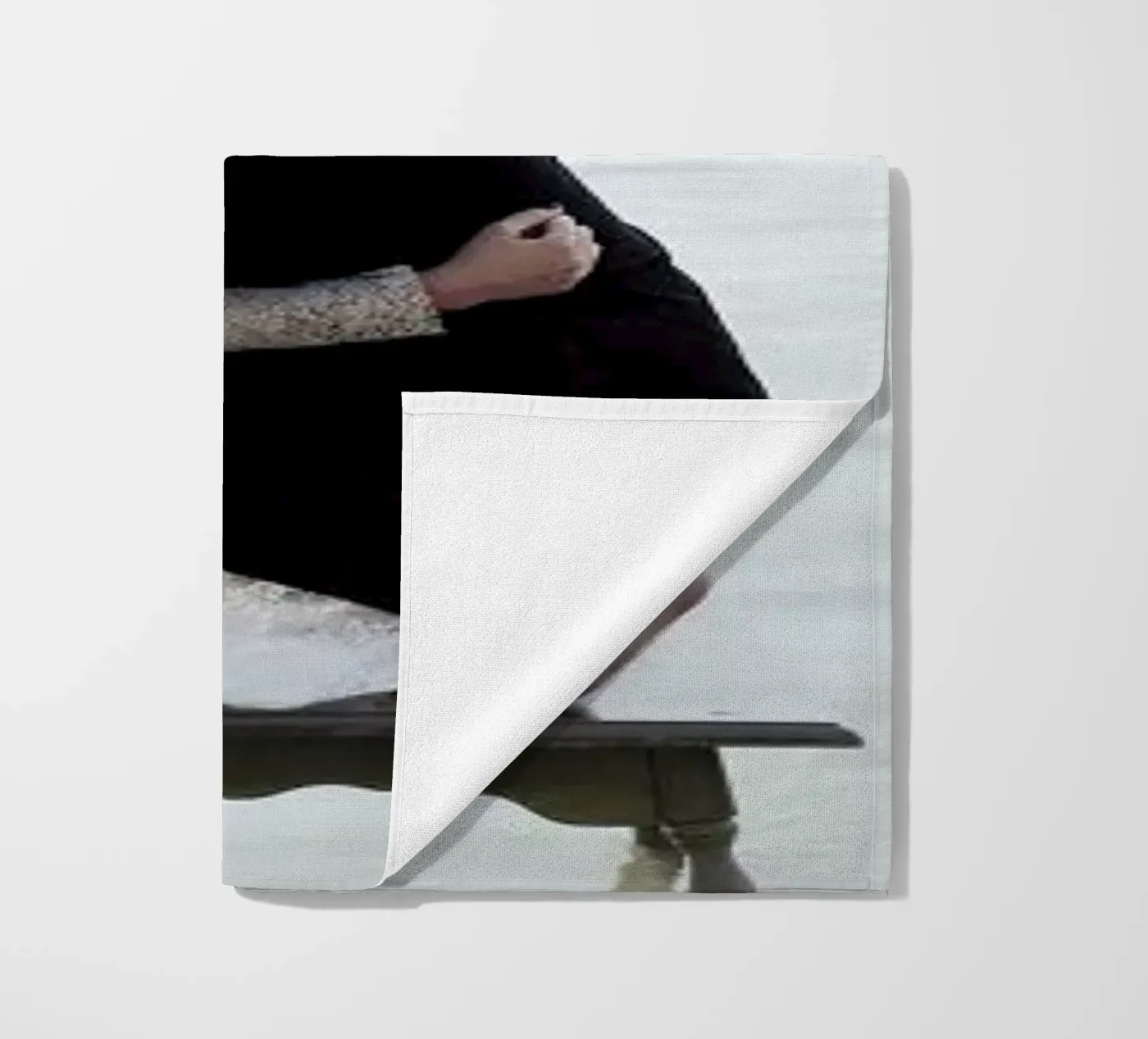 Fear beach towel by Jovana Rikalo