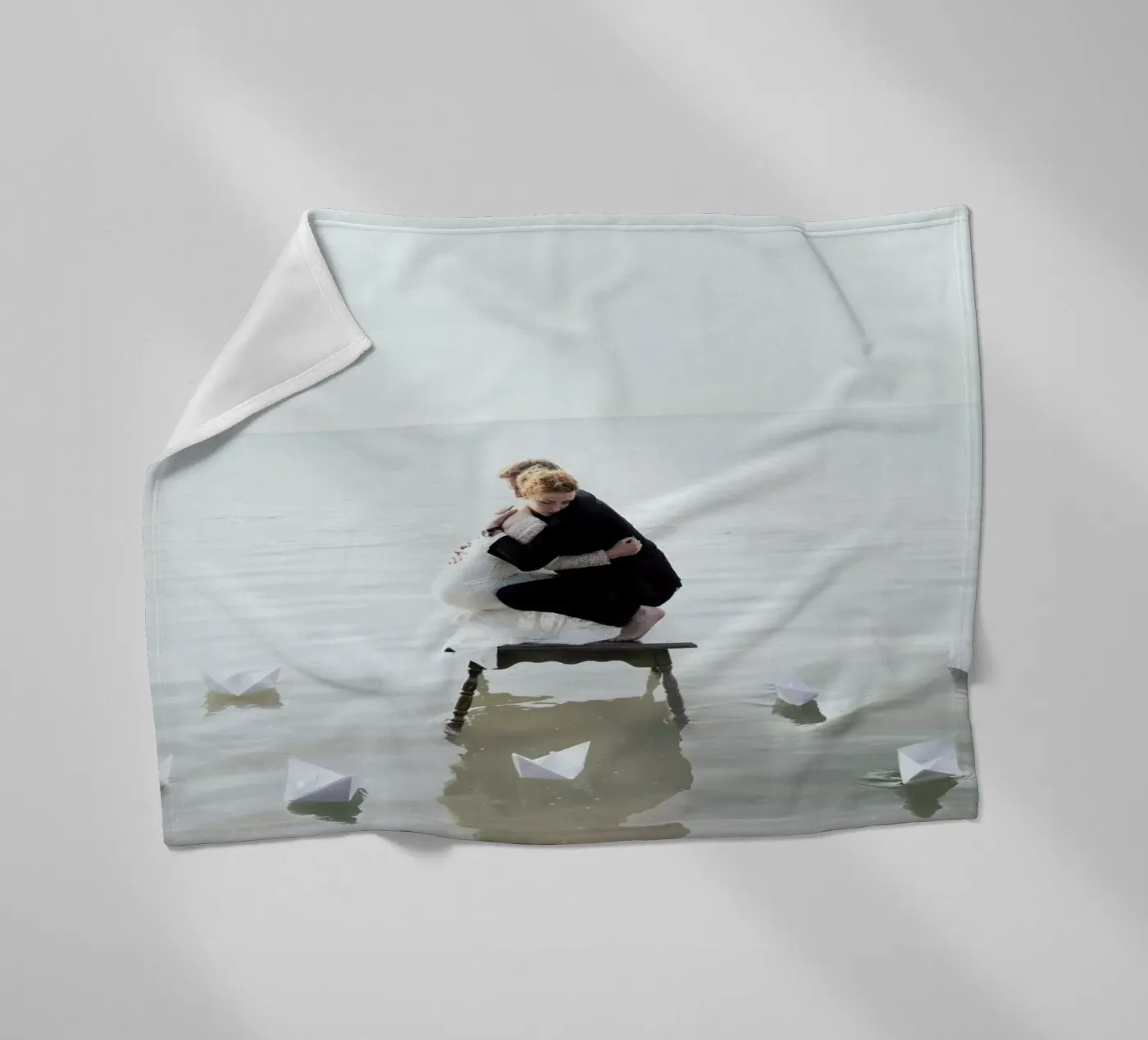 Fear Fleecedecke von Jovana Rikalo