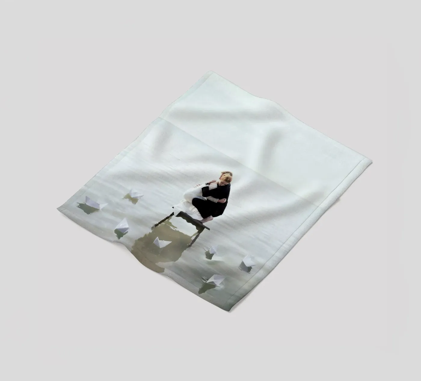 Fear Fleecedecke von Jovana Rikalo