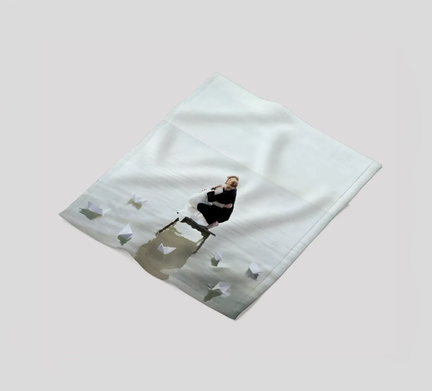 Fear Fleecedecke von Jovana Rikalo