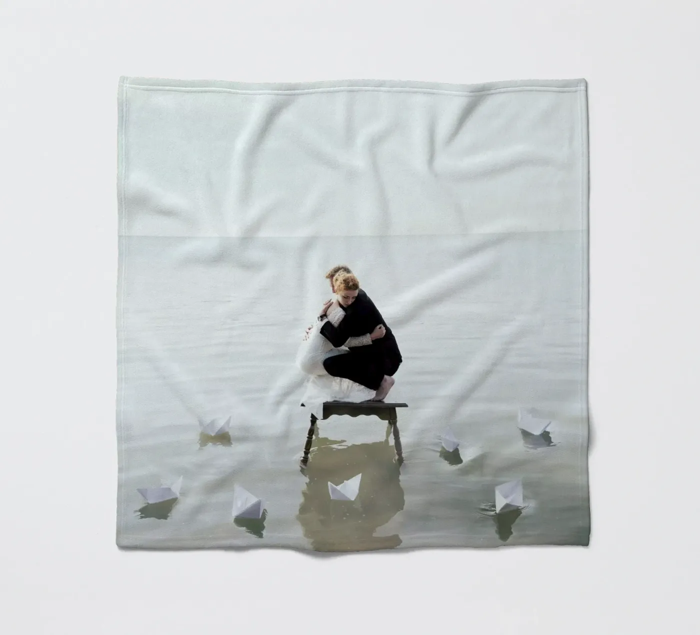 Fear Fleecedecke von Jovana Rikalo