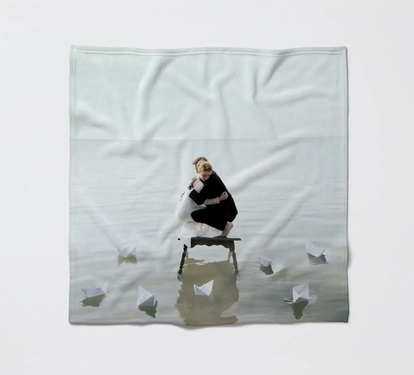 Fear Fleecedecke von Jovana Rikalo
