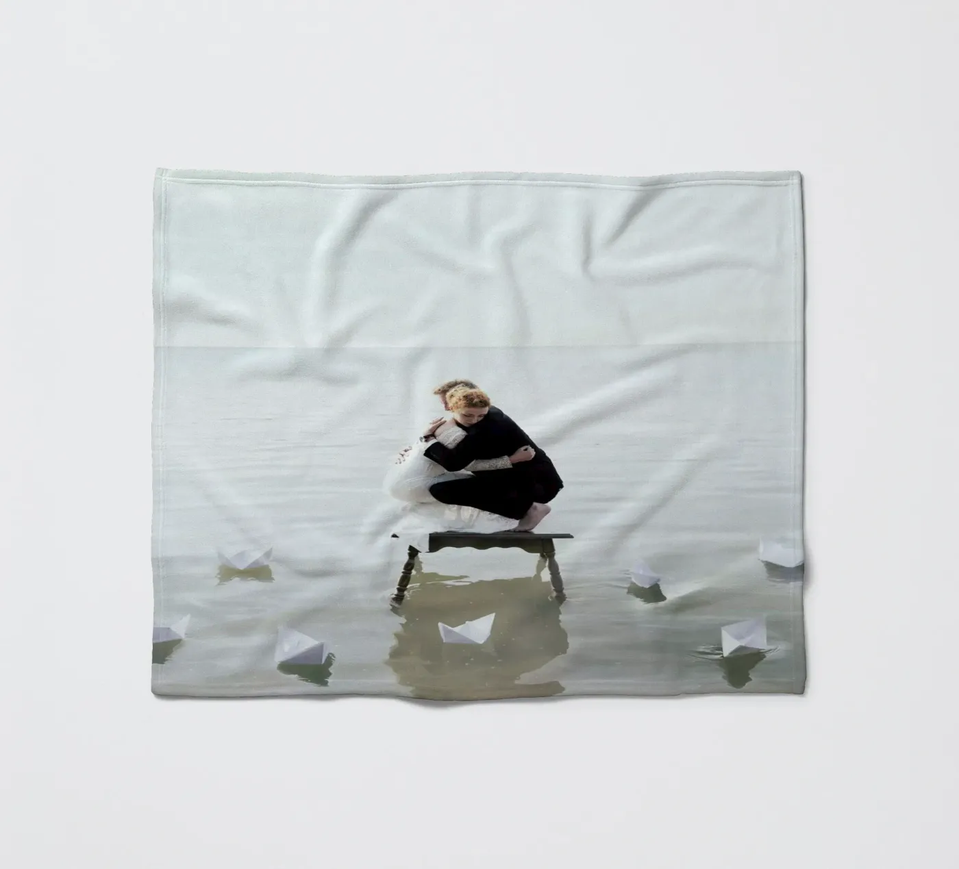 Fear Fleecedecke von Jovana Rikalo