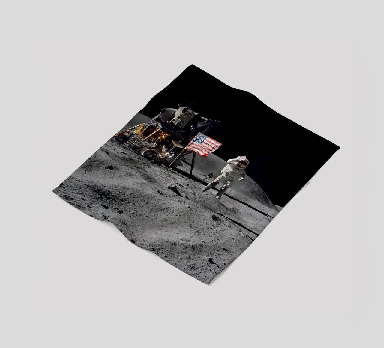 Astronauta sulla luna NASA coperta in pile da 🎁 ARTVI-SHOP