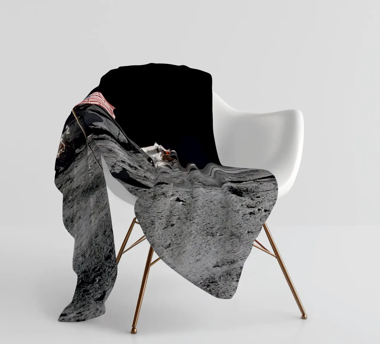Astronauta sulla luna NASA coperta in pile da 🎁 ARTVI-SHOP
