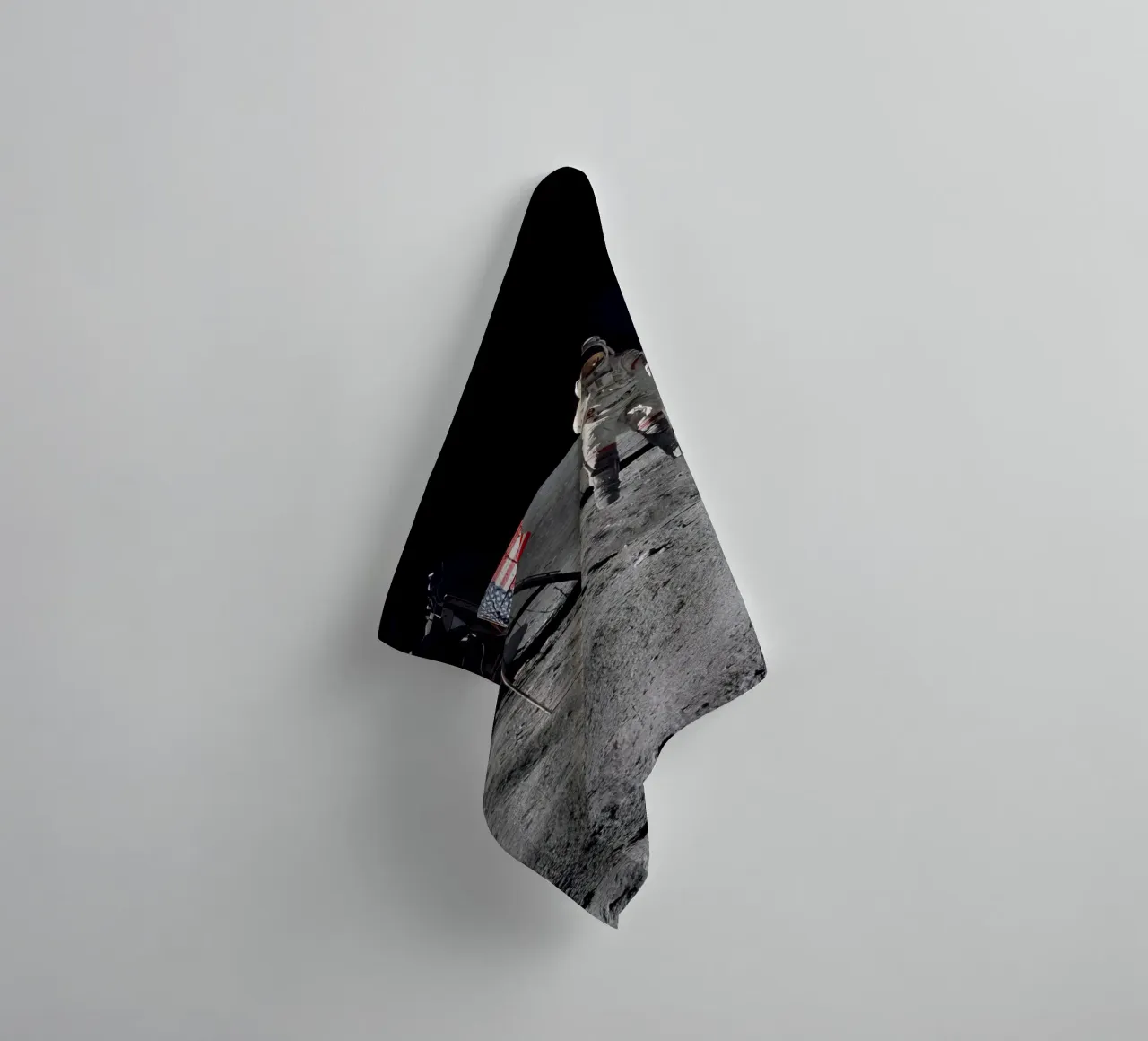Astronauta sulla luna NASA asciugamano da bagno da 🎁 ARTVI-SHOP