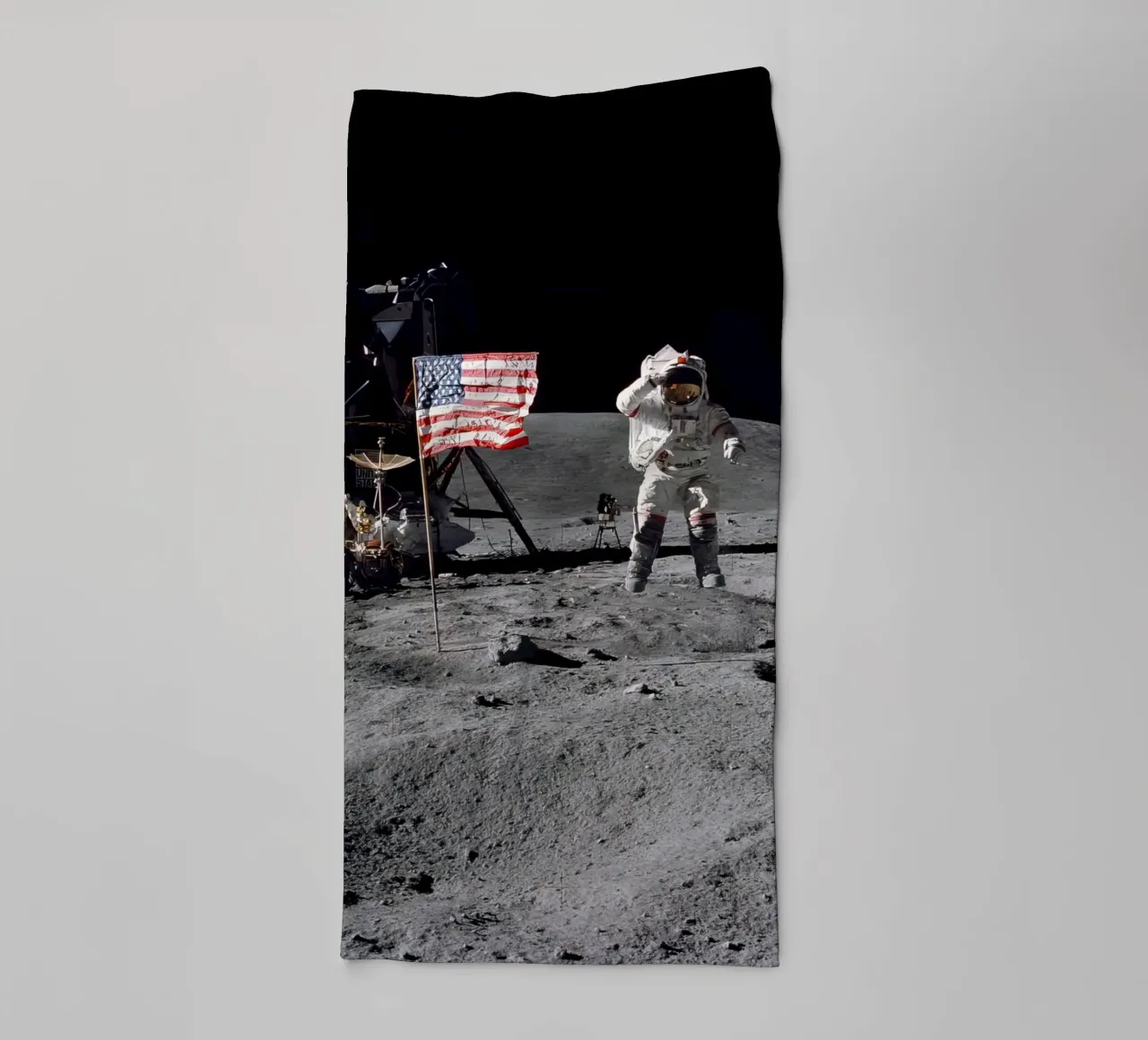 Astronauta sulla luna NASA asciugamano da bagno da 🎁 ARTVI-SHOP