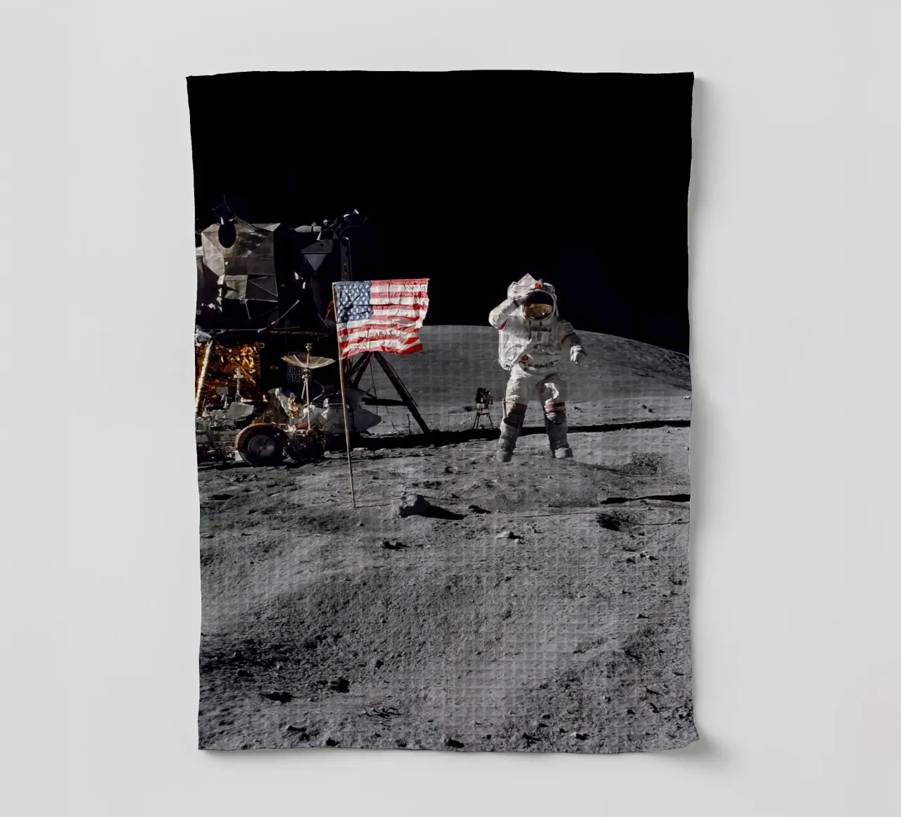 Astronauta sulla luna NASA canovaccio da cucina da 🎁 ARTVI-SHOP