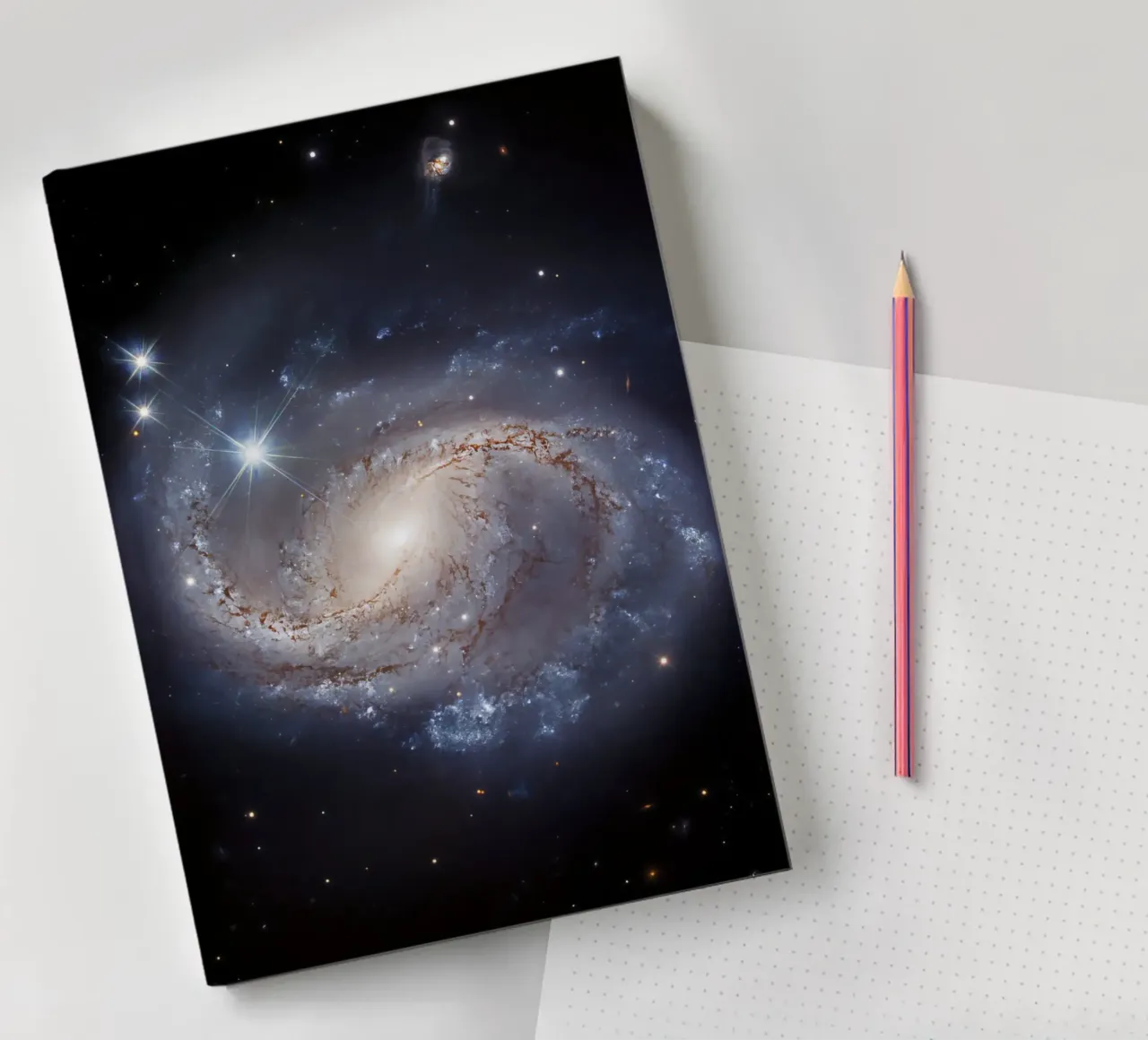 Image taken by the hubble telescope NASA notebook by 🎁 ARTVI-SHOP