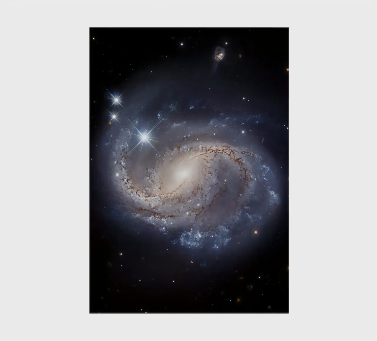 Image taken by the hubble telescope NASA notebook by 🎁 ARTVI-SHOP