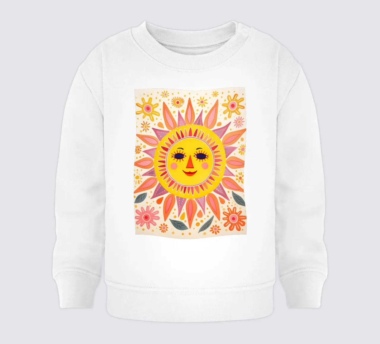 Sole allegro felpa neonato da KidzStudio