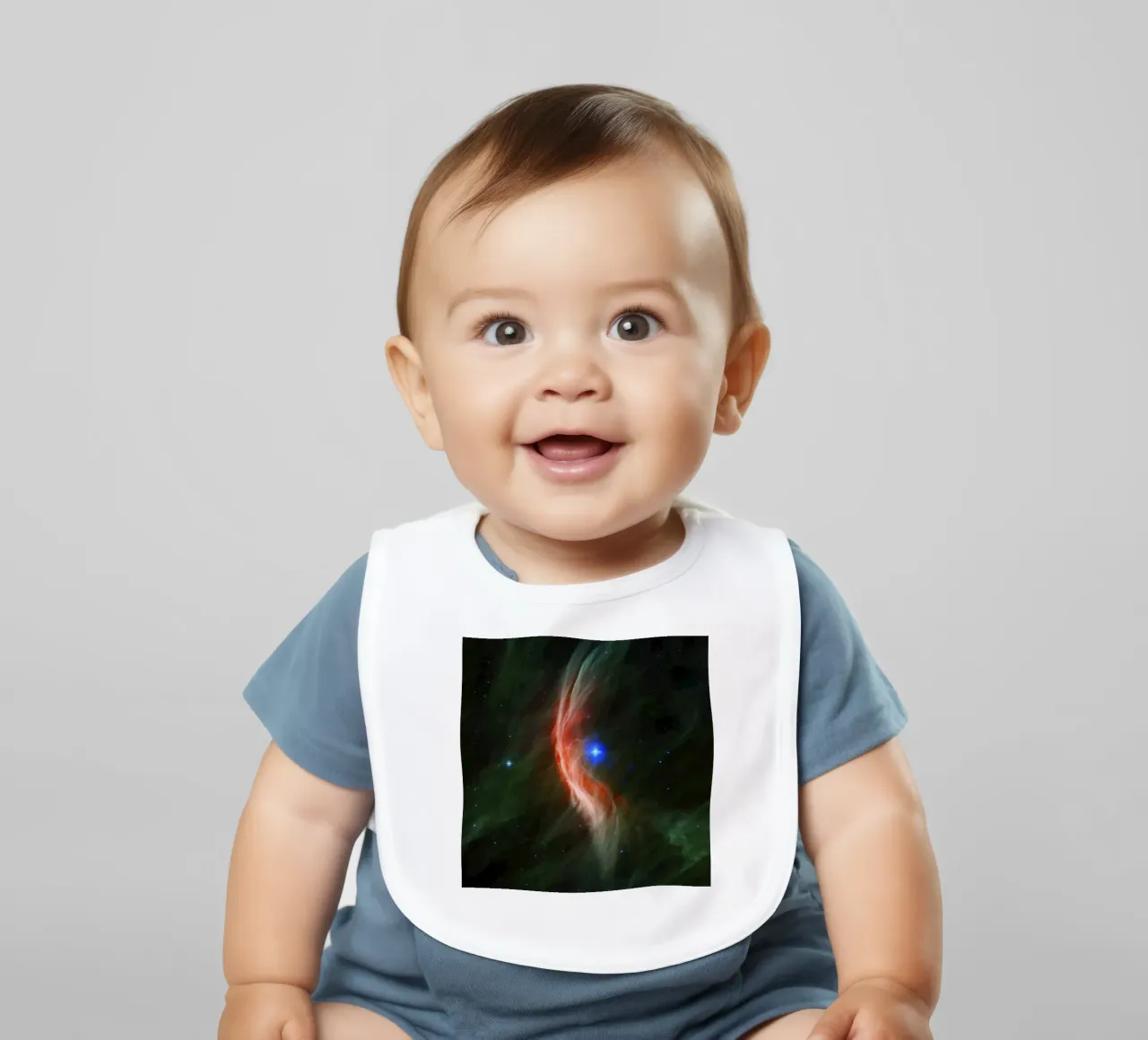 Immagine ripresa dal telescopio Hubble NASA bavaglino da 🎁 ARTVI-SHOP