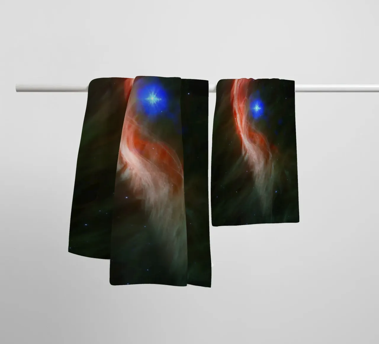 Immagine ripresa dal telescopio Hubble NASA asciugamano da bagno da 🎁 ARTVI-SHOP