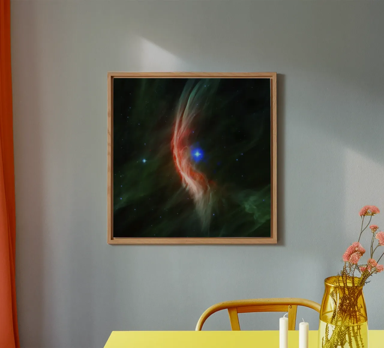 Immagine ripresa dal telescopio Hubble NASA alluminio dibond da 🎁 ARTVI-SHOP