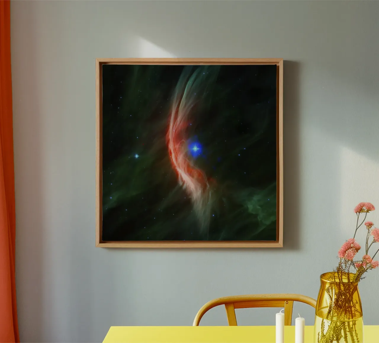 Image taken by the hubble telescope NASA canvas by 🎁 ARTVI-SHOP
