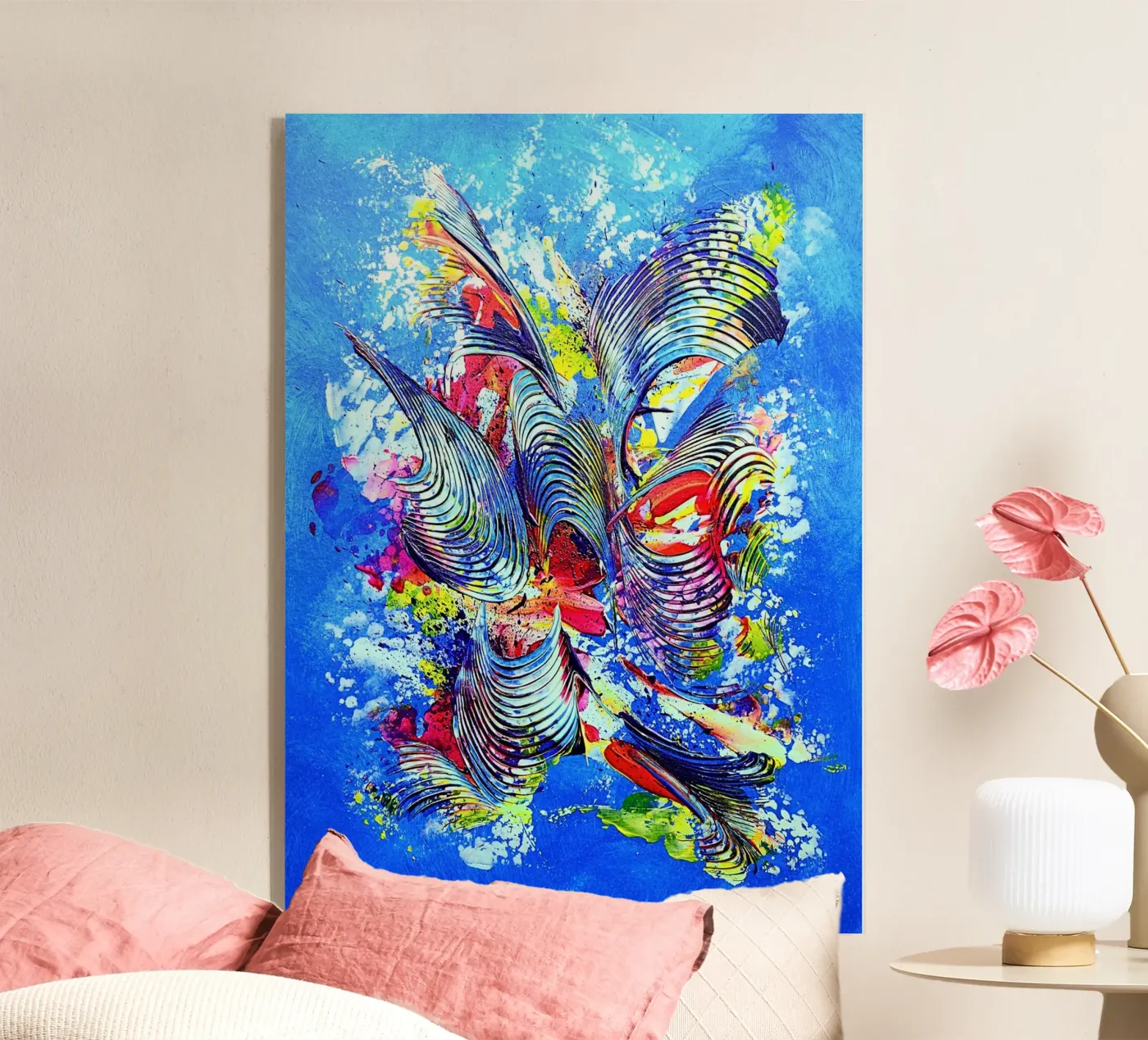 IDEAL GIFT 108 plexiglass da Thierry Vobmann Abstract painting