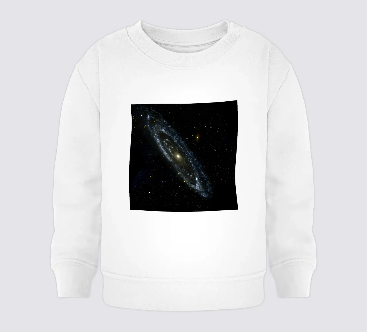 Galassia di Andromeda Immagine ripresa dal telescopio Hubble NASA felpa neonato da ARTVI-SHOP