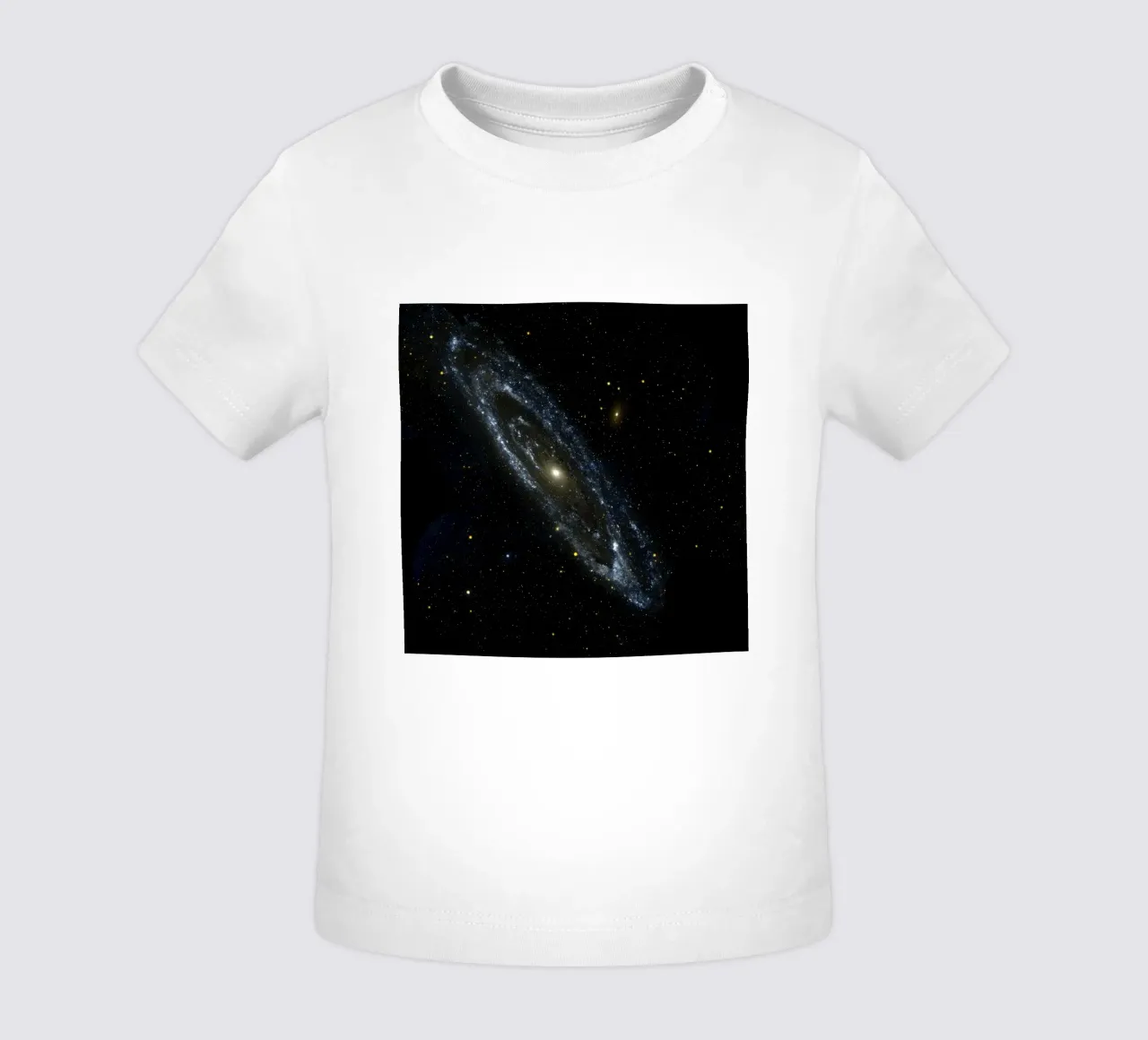 Galassia di Andromeda Immagine ripresa dal telescopio Hubble NASA maglietta neonato da ARTVI-SHOP