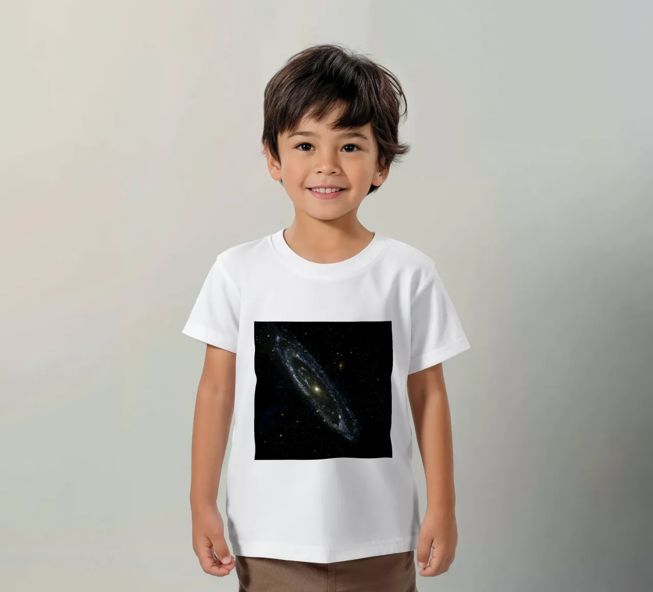 Andromeda Galaxy Image taken by the Hubble telescope NASA kids t-shirt by 🎁 ARTVI-SHOP