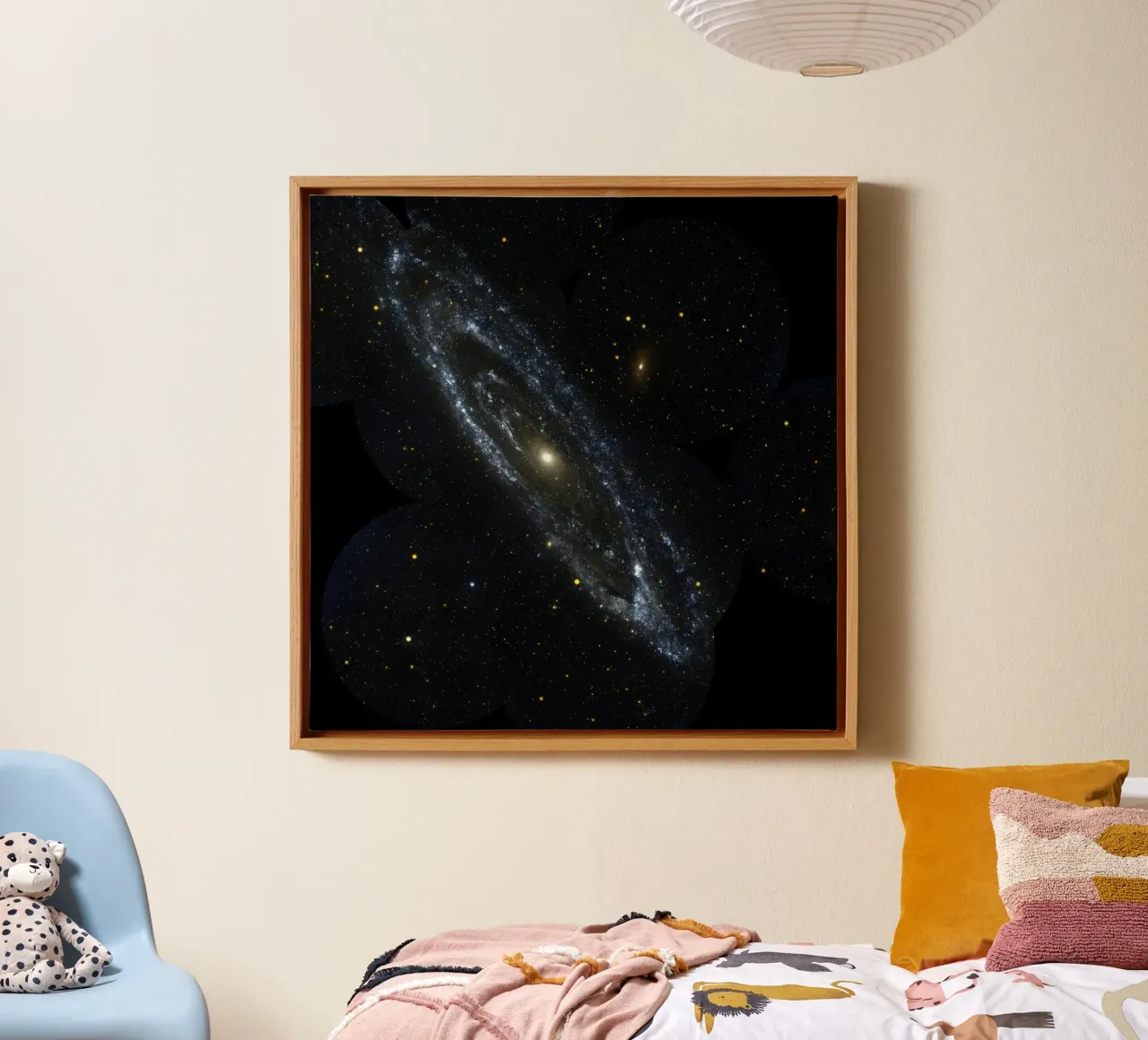 Andromeda Galaxy Image taken by the Hubble telescope NASA canvas by 🎁 ARTVI-SHOP