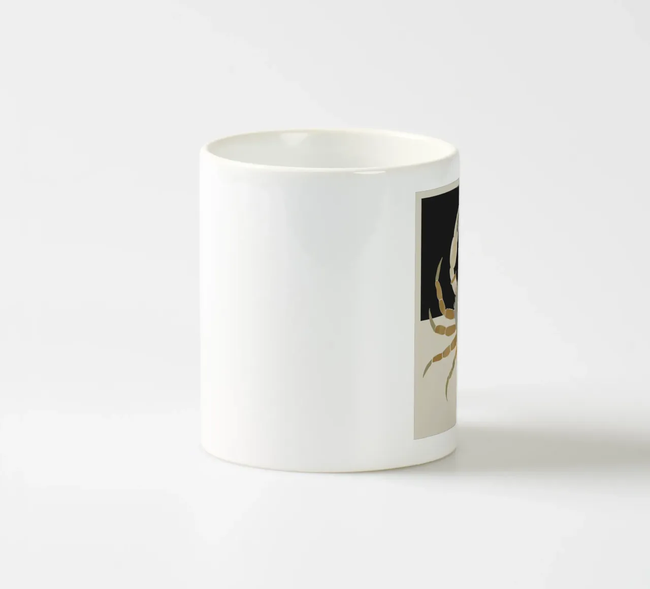 Granchio minimalista tazza in ceramica da ThingDesign