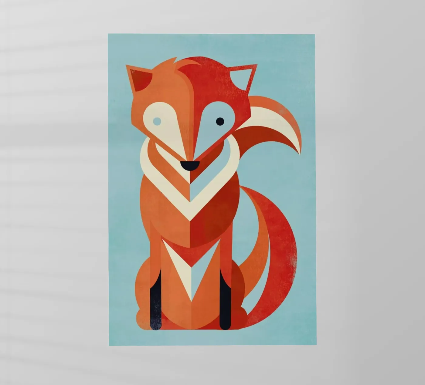 Fox backlit folie van Jay Fleck