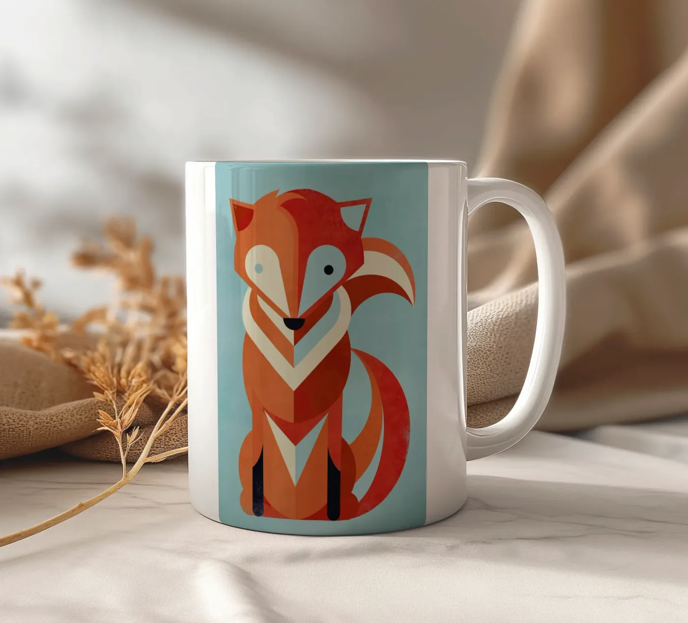 Fox mug en céramique de Jay Fleck