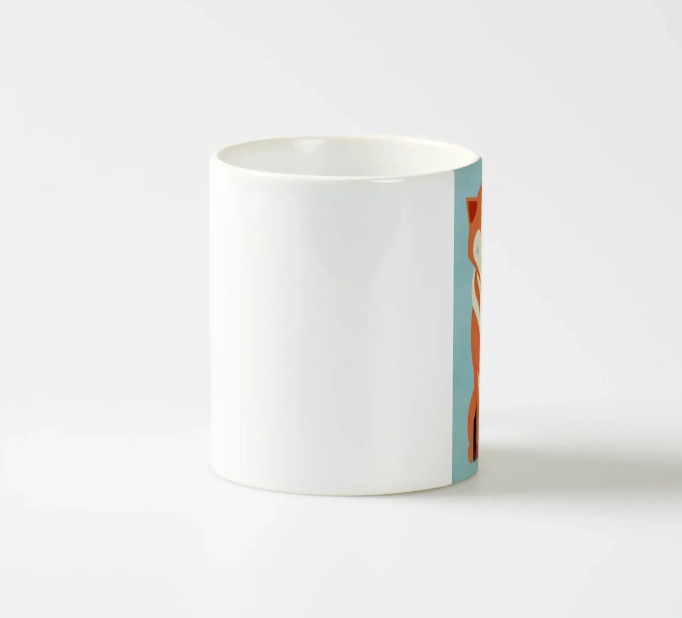 Fox ceramic mug by Jay Fleck
