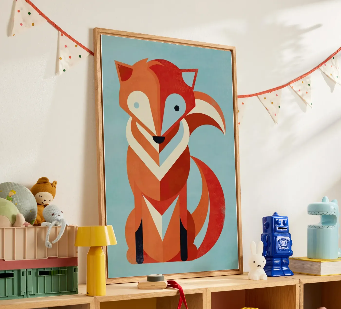 Fox acryl van Jay Fleck