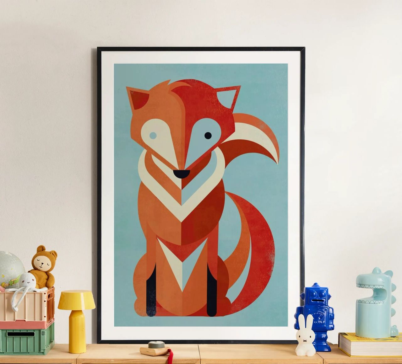 Fox Poster von Jay Fleck