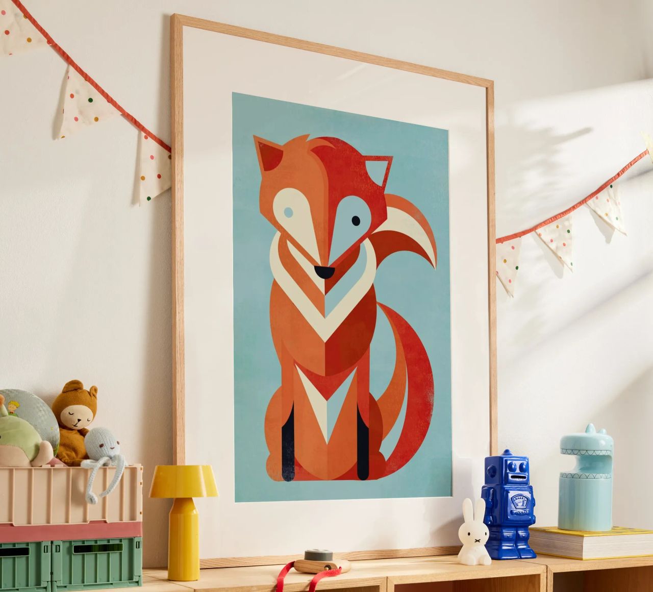 Fox Poster von Jay Fleck