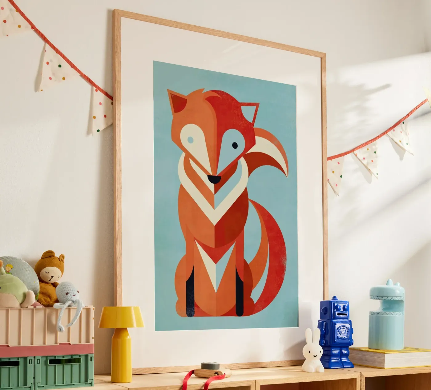 Fox Poster von Jay Fleck
