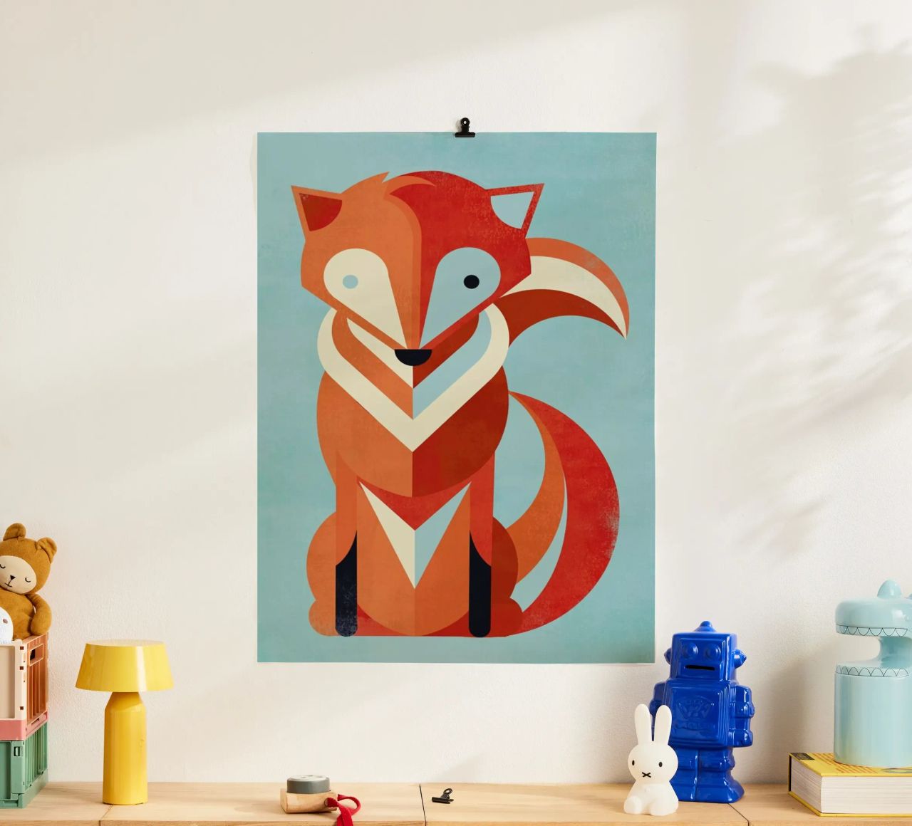 Fox Poster von Jay Fleck
