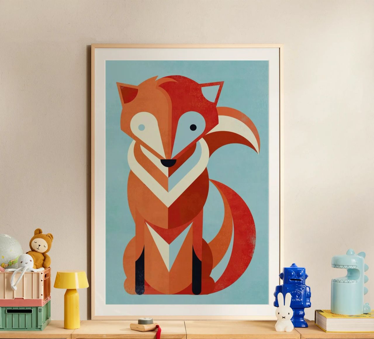 Fox Poster von Jay Fleck