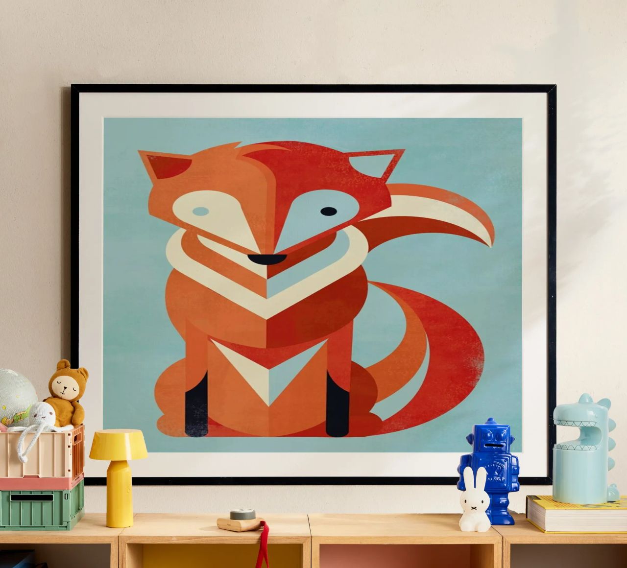 Fox Poster von Jay Fleck