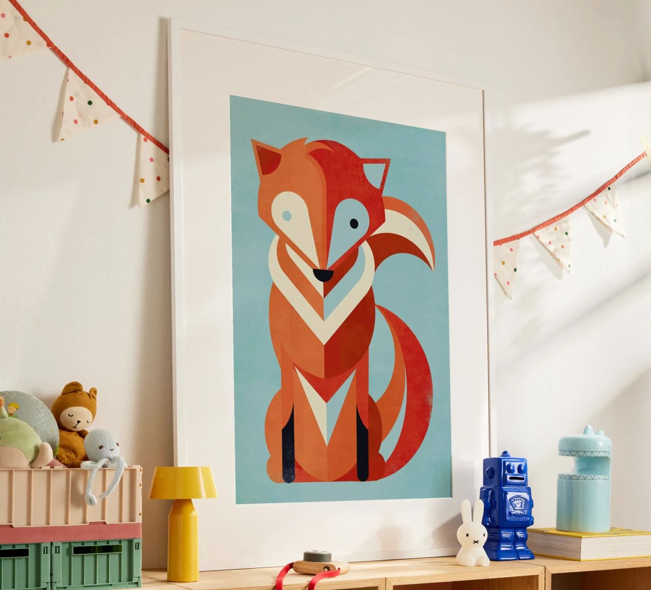 Fox Poster von Jay Fleck