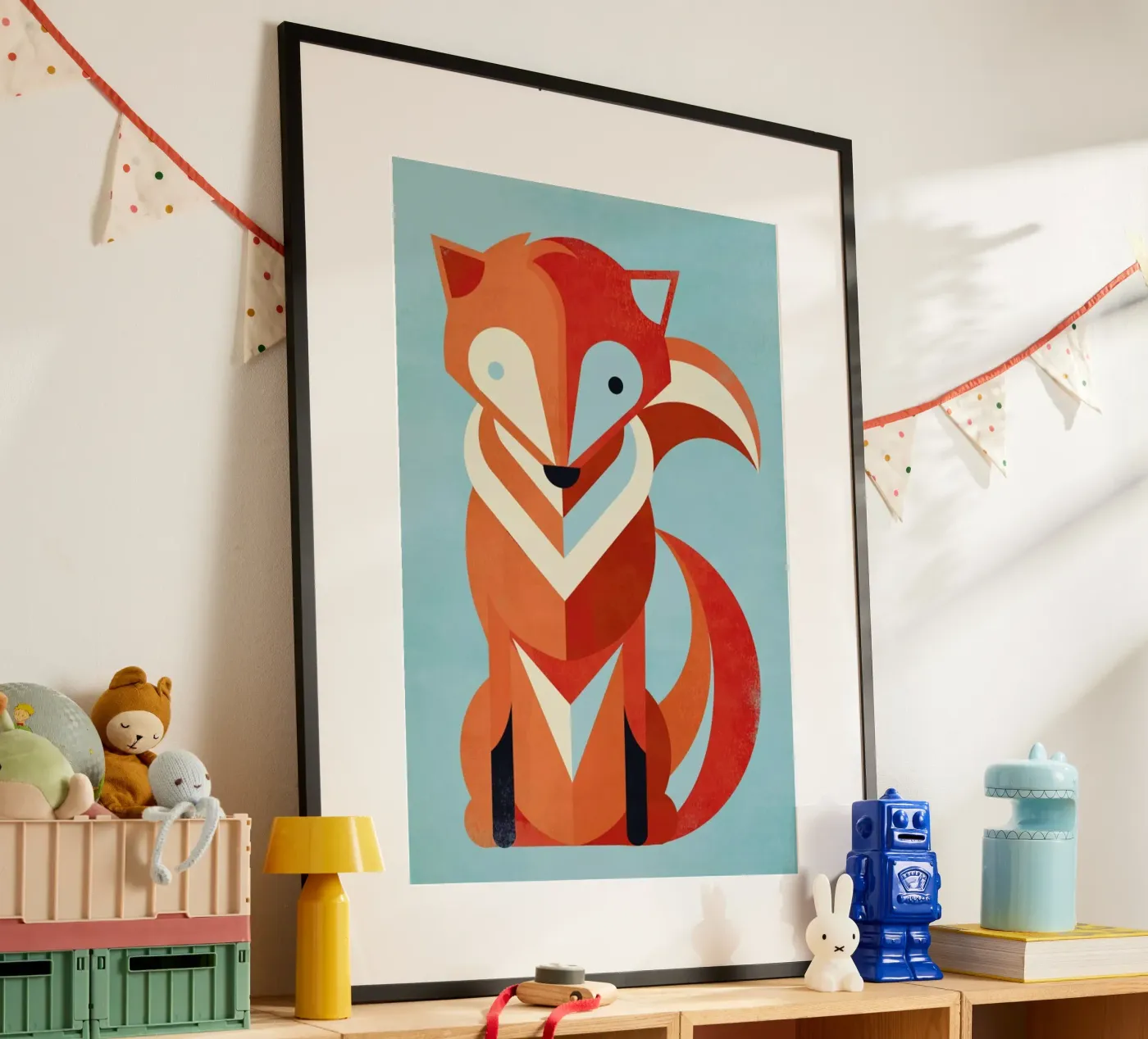 Fox Poster von Jay Fleck