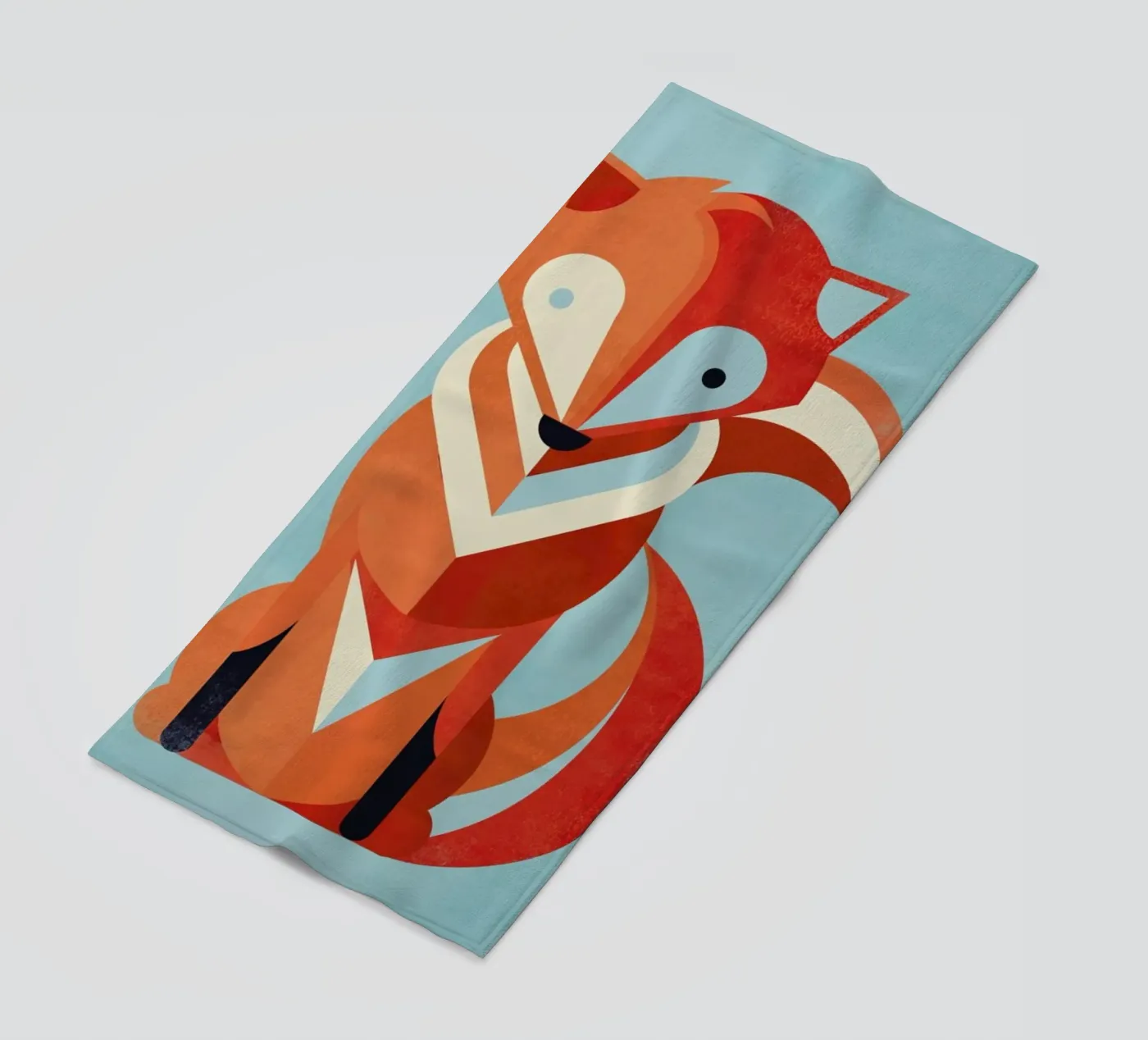 Fox strandhanddoek van Jay Fleck