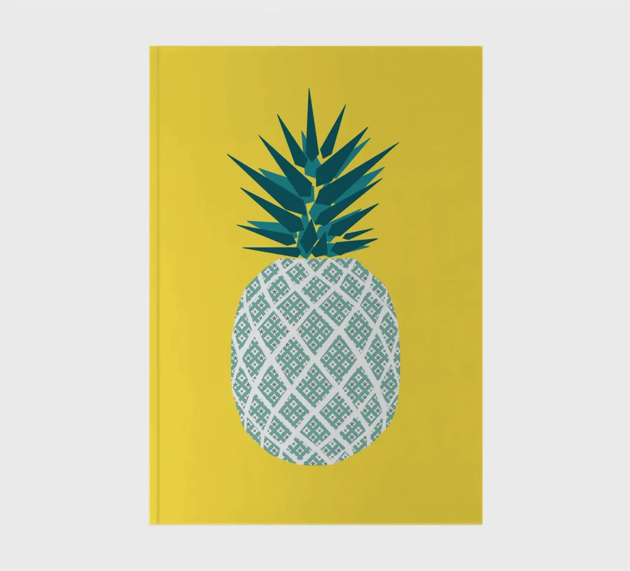 ananas jaune notebook by alexiableu
