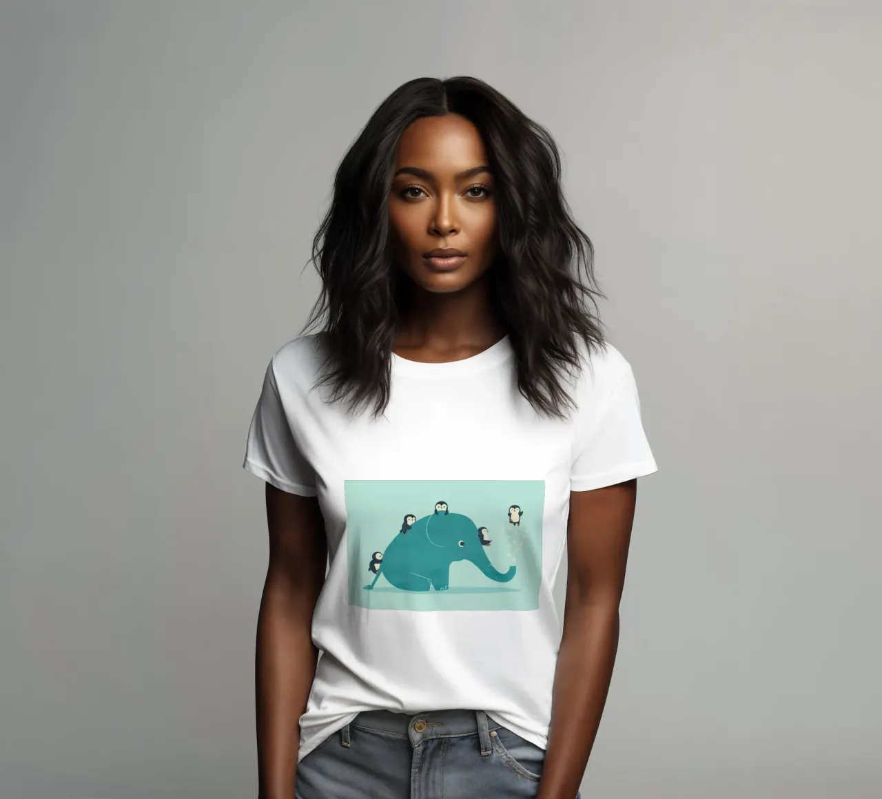 Waterslide t-shirt da donna da Jay Fleck