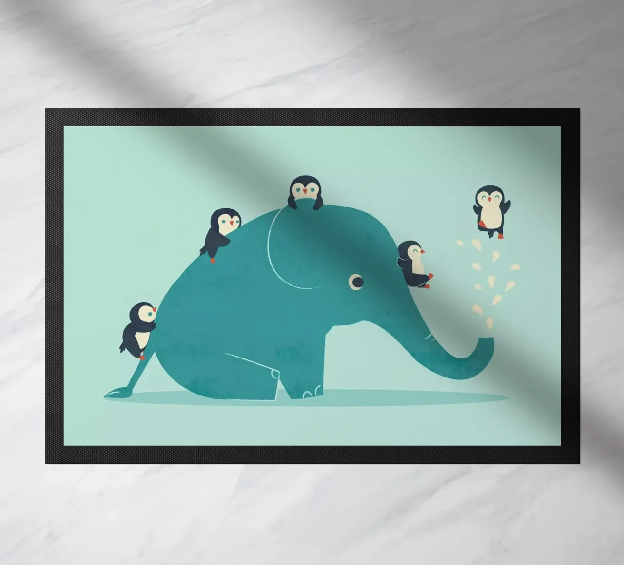 Waterslide doormat by Jay Fleck