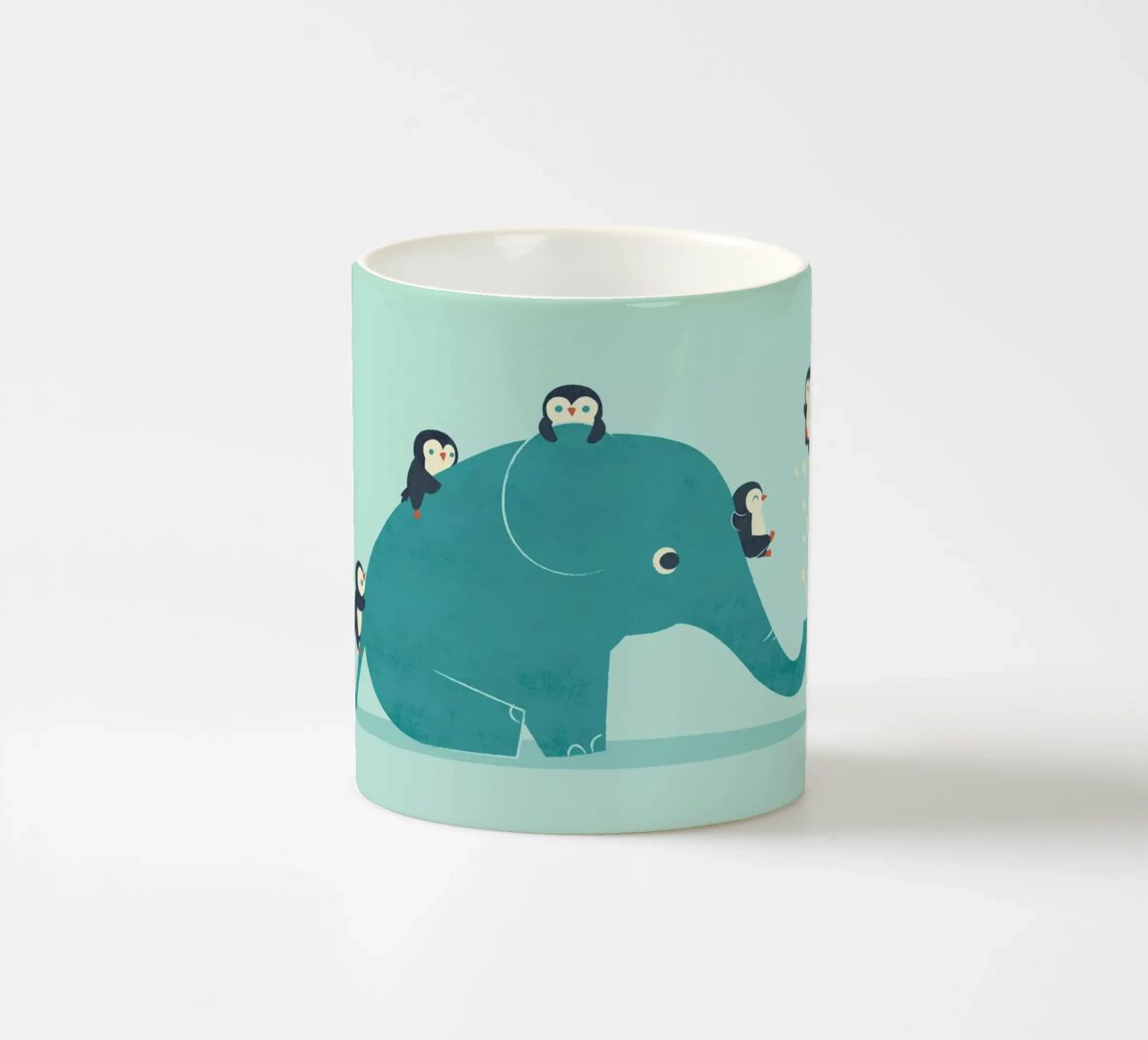 Waterslide tazza in ceramica da Jay Fleck