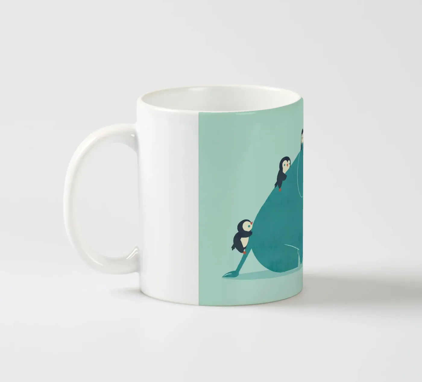 Waterslide ceramic mug by Jay Fleck