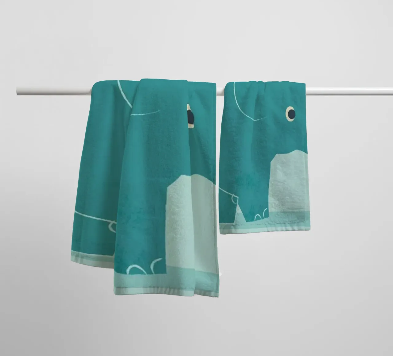 Waterslide asciugamano da bagno da Jay Fleck