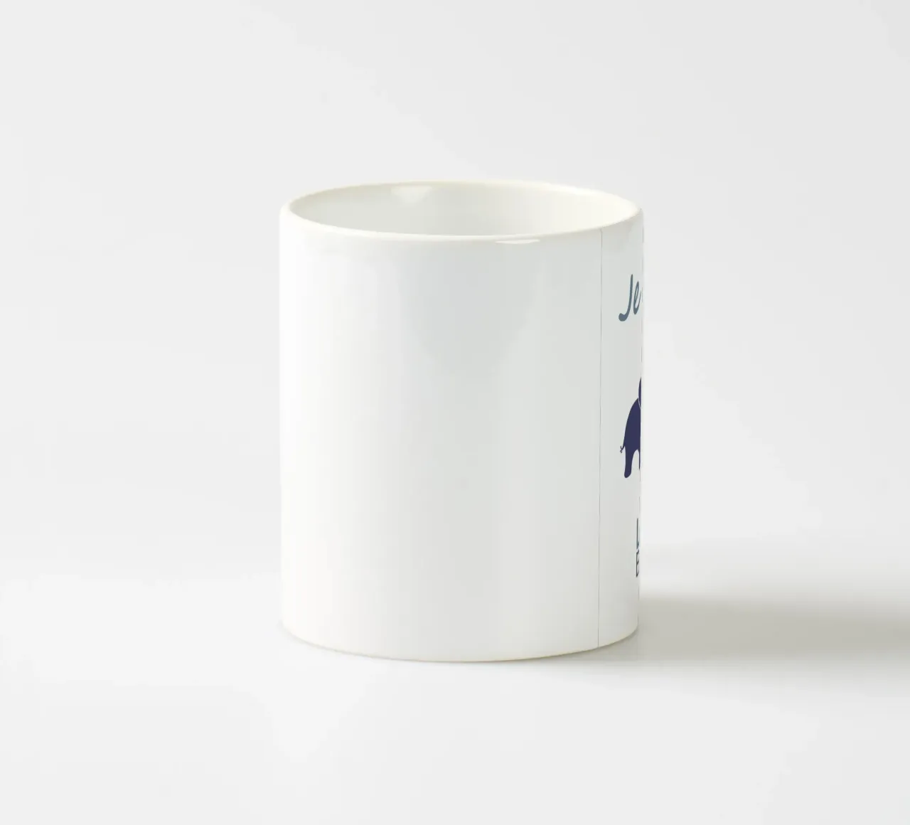éléphant, je t'aime tazza in ceramica da alexiableu