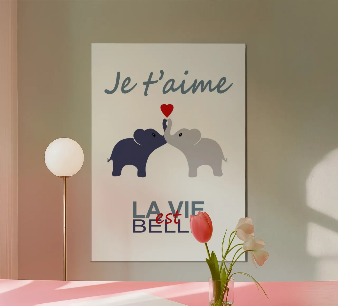 éléphant, je t'aime carta hahnemühle da alexiableu
